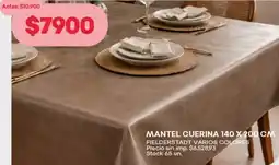 Supermercados Tadicor Mantel cuerina fielderstadt varios colores oferta