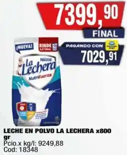 Maxiconsumo La lechera leche en polvo oferta