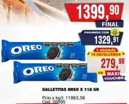 Maxiconsumo Oreo galletitas oferta
