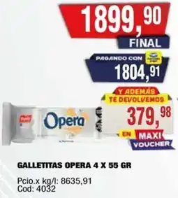 Maxiconsumo Opera galletitas oferta