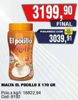 Maxiconsumo El pocillo malta oferta