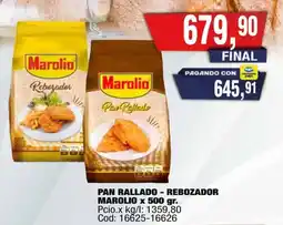 Maxiconsumo Marolio pan rallado/rebozador oferta