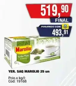 Maxiconsumo Marolio yerba mate oferta
