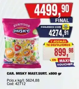 Maxiconsumo Misky g oferta