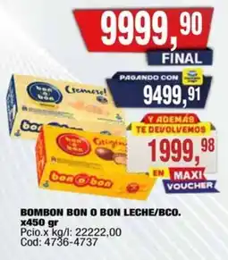 Maxiconsumo Bon o Bon bombon oferta