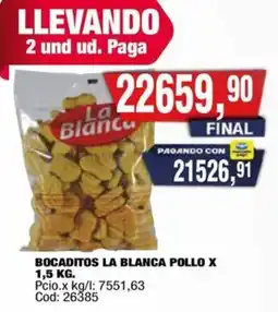Maxiconsumo La Blanca bocaditos pollo oferta