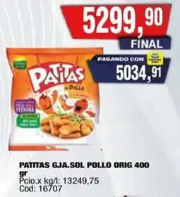 Maxiconsumo Patitas de pollo original oferta