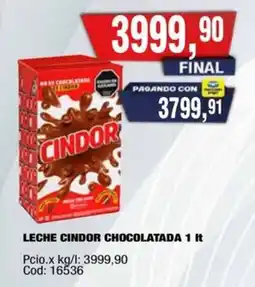 Maxiconsumo Cindor chocolatada leche oferta