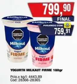 Maxiconsumo Milkaut yogur oferta