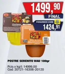 Maxiconsumo Serenito postre oferta