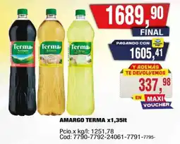 Maxiconsumo Terma amargo oferta