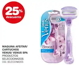 Atomo Conviene Gillette maquina afeitar/ cartuchos venus/venus spa oferta