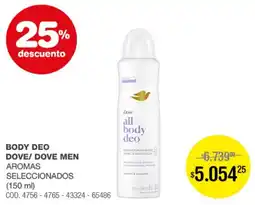 Atomo Conviene Dove body deo/ dove men oferta