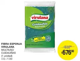 Atomo Conviene Virulana fibra esponja multiuso cuidauñas oferta