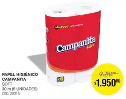 Atomo Conviene Campanita papel higiénico soft oferta