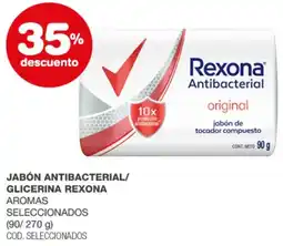 Atomo Conviene Rexona jabón antibacterial/ glicerina oferta