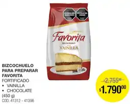 Atomo Conviene Bizcochuelo para preparar favorita fortificado oferta