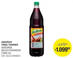 Atomo Conviene Tres torres amargo sabores seleccionados oferta