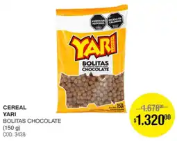 Atomo Conviene Yari cereal bolitas chocolate oferta