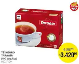 Atomo Conviene Taragüi té negro oferta
