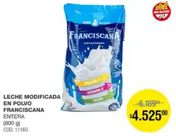 Atomo Conviene Franciscana leche modificada en polvo entera oferta