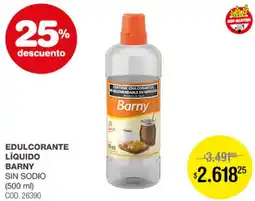 Atomo Conviene Barny edulcorante líquido sin sodio ( oferta