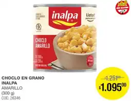 Atomo Conviene Inalpa choclo en grano amarillo oferta