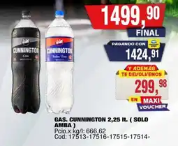 Maxiconsumo Cunnington oferta