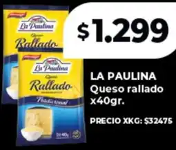 Supermayorista Vital La paulina rallado queso oferta