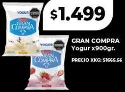 Supermayorista Vital Gran compra yogur oferta