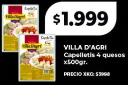 Supermayorista Vital Villa d'agri capelletis 4 quesos oferta