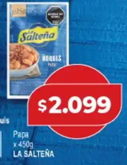 Supermayorista Vital La salteña papa ñoquis oferta