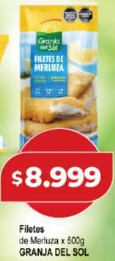 Supermayorista Vital Granja del sol filetes de merluza oferta