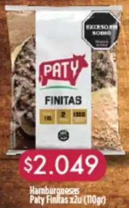 Supermayorista Vital Paty hamburguesas finitas oferta