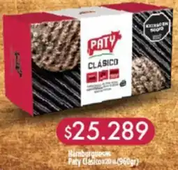 Supermayorista Vital Paty hamburguesas clasico oferta