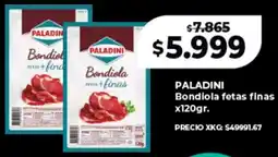Supermayorista Vital Paladini bondiola fetas finas oferta