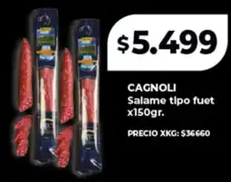 Supermayorista Vital Cagnoli salame tipo fuet oferta