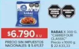 Carrefour Carrefour classic rabas oferta