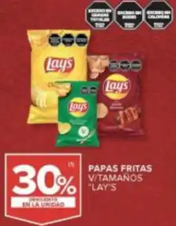 Carrefour Lay's papas fritas vitamaños oferta