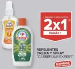 Carrefour Carrefour expert repelentes crema y spray oferta