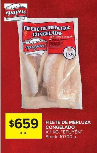Carrefour Market Filete De Merluza Congelado Epuyén oferta