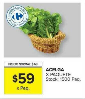 Carrefour Market Acelga oferta