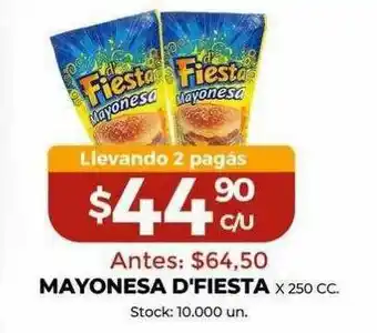 Super MAMI Mayonesa D'fiesta oferta