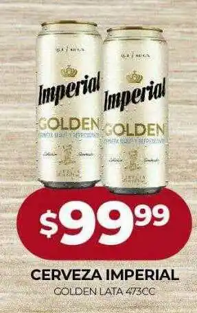Supermercados Tadicor Cerveza Imperial Golden oferta