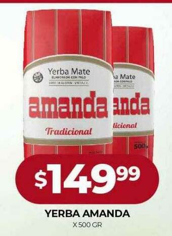 Supermercados Tadicor Yerba Amanda oferta
