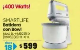 Trabuco Hogar Smartlife Batidora Con Bowl oferta