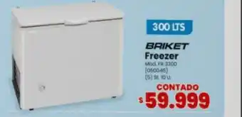 Trabuco Hogar Briket Freezer 300 Lts oferta
