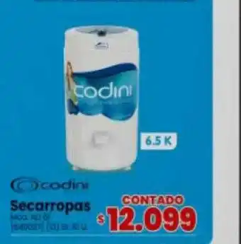 Trabuco Hogar Codini Secarropas 6.5 K oferta