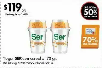 Disco Yogur ser 170g oferta