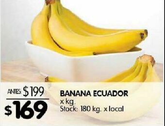 Disco Banana ecuador oferta